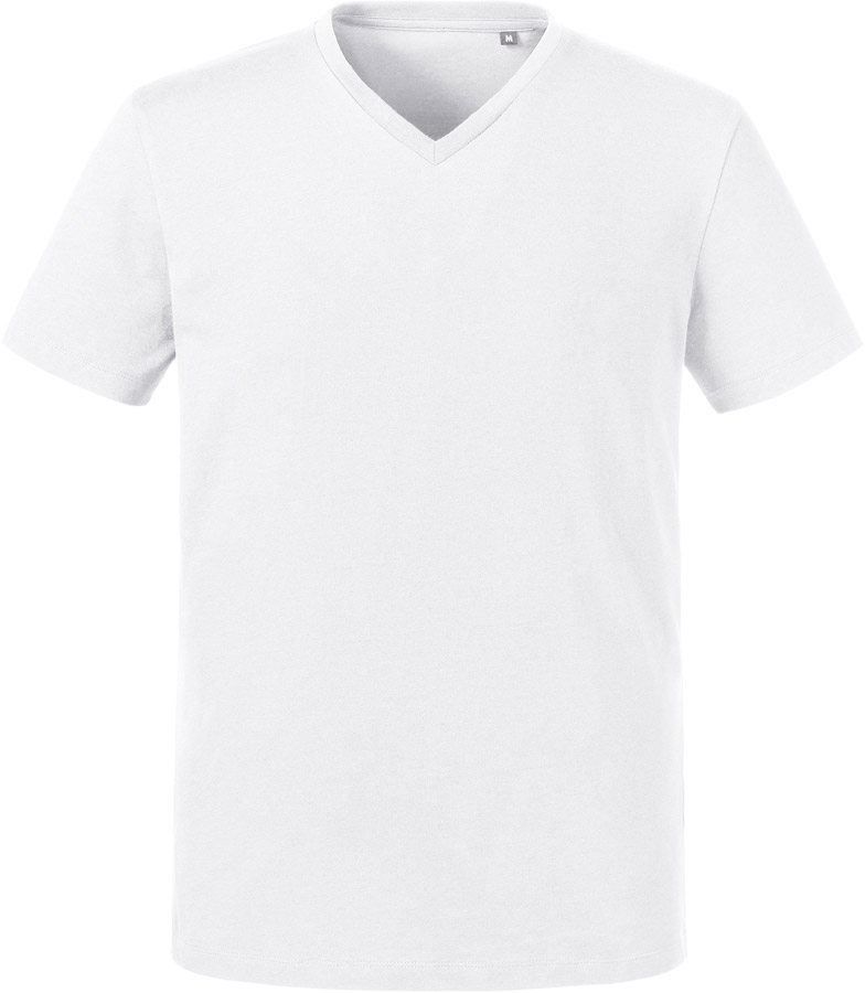 Russell | 103M - Herren Bio V-Ausschnitt T-Shirt