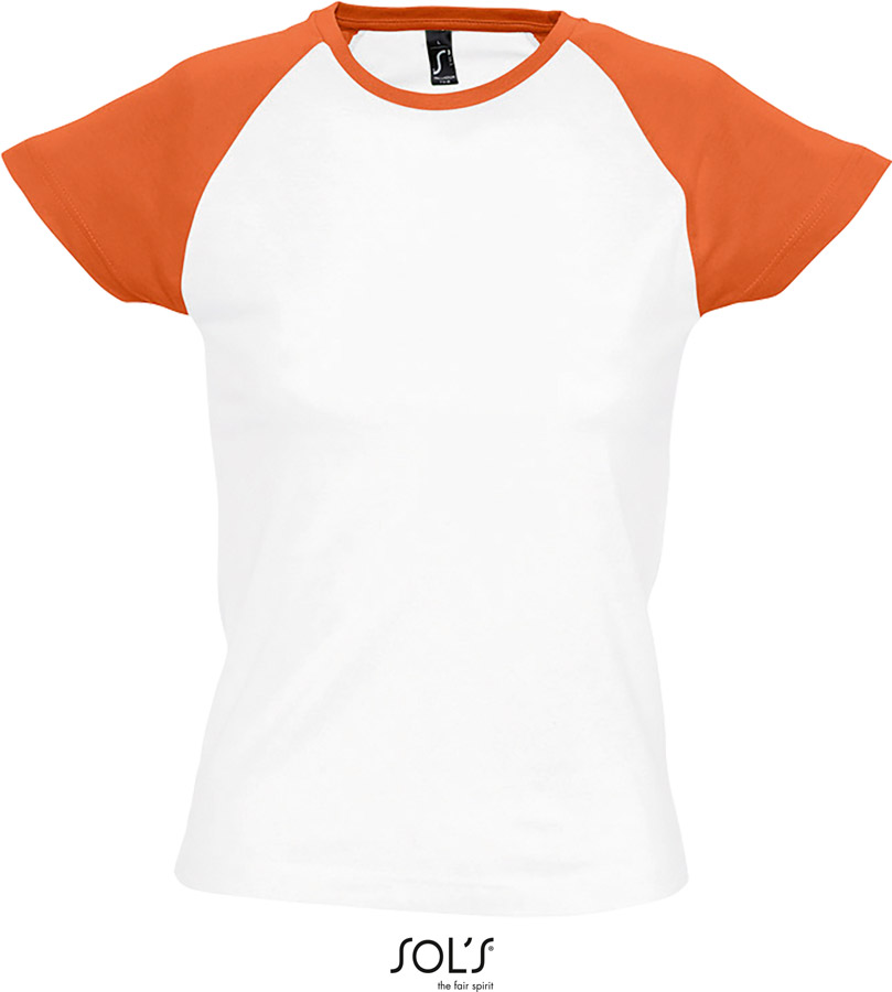 SOL'S | Milky - Damen Raglan T-Shirt 2-farbig