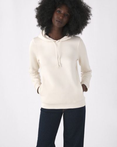 B&C | Organic Hooded /women - Damen Bio Kapuzen Sweater